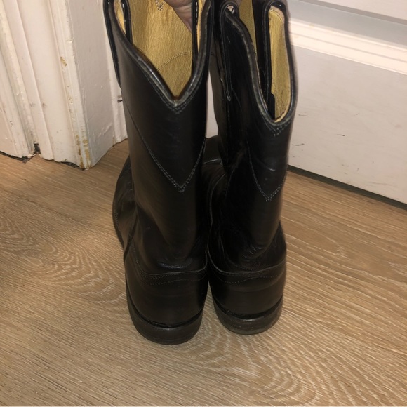 Justin mens cowboy rodeo boots size 6 - Picture 3 of 9